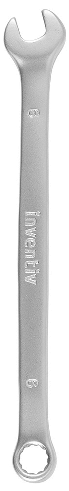 Clé mixte 6mm chrome vanadium - INVENTIV